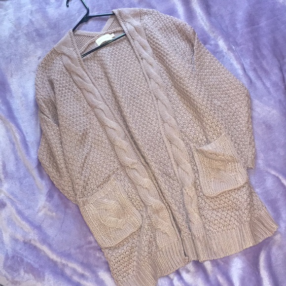 Dreamers Sweaters - Oversized knit cardigan
